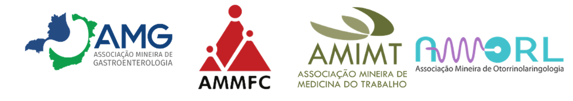 Sociedades parceiras do XV Congresso SAMMG — grupo 3
