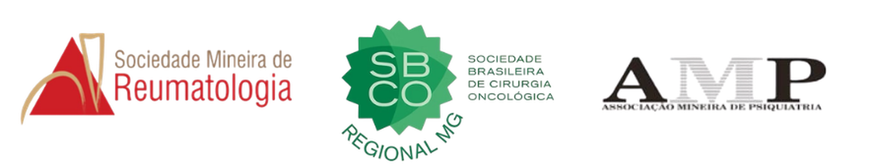 Sociedades parceiras do XV Congresso SAMMG — grupo 12